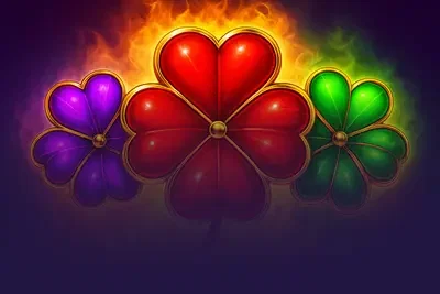 3 Flaming Clovers
