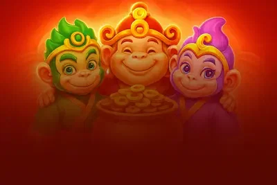 3 Lucky Monkeys Hold & Win