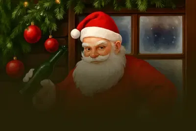 Drunk Santa