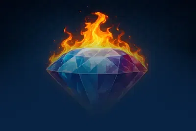 Burning Diamonds