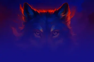 Magnificent Power Wolf Fire Spirit ™