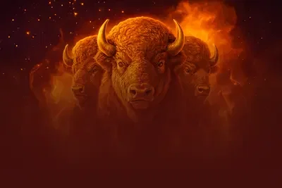Super Hot Flaming Buffalos