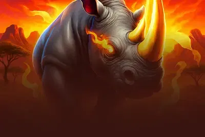 Blazing Rhino Blast The Bonus 3x3